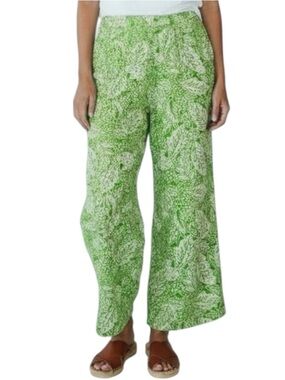 PENDLETON Silk Blend Tropical Print Crop Pants Size 8